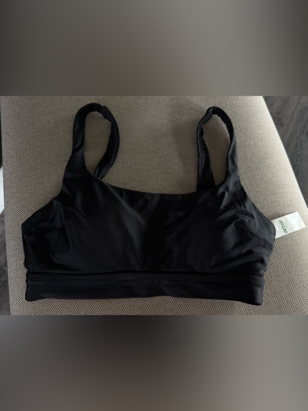 aerie Black Bikini Top